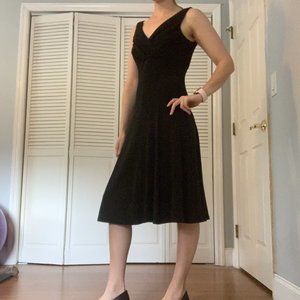 Swing & Sexy Fit N Flare Little Black Dress sz 4